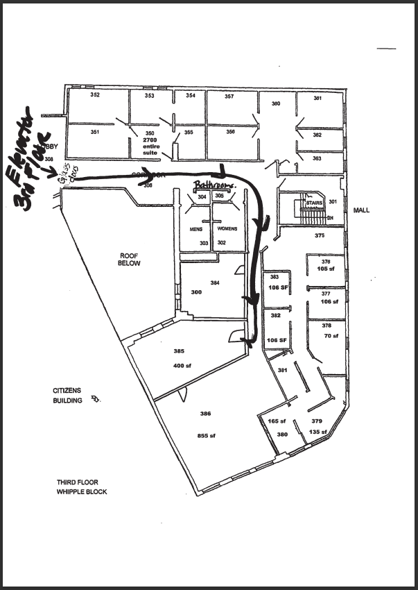 Parking and Access 3rd Floor